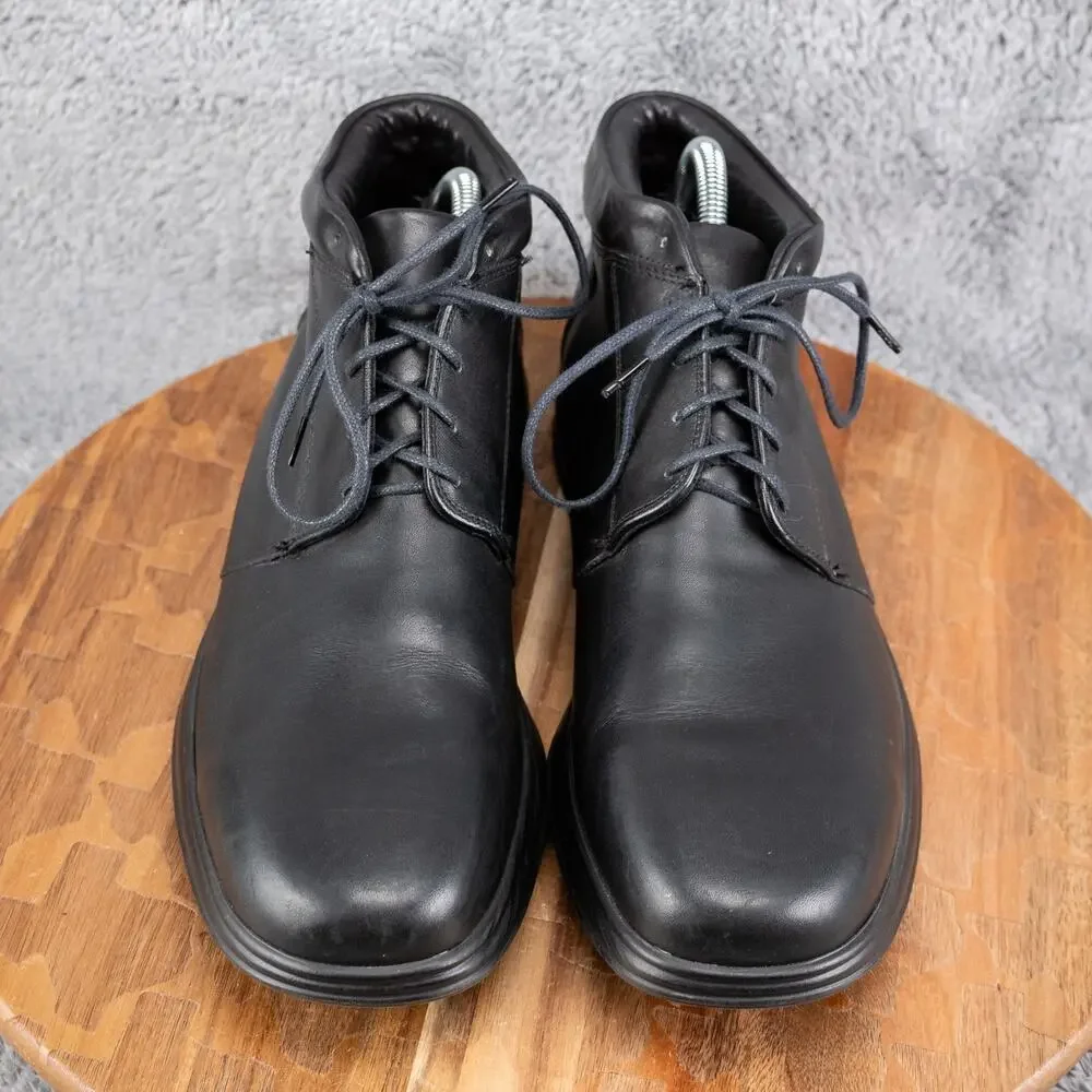 Sebago black leather